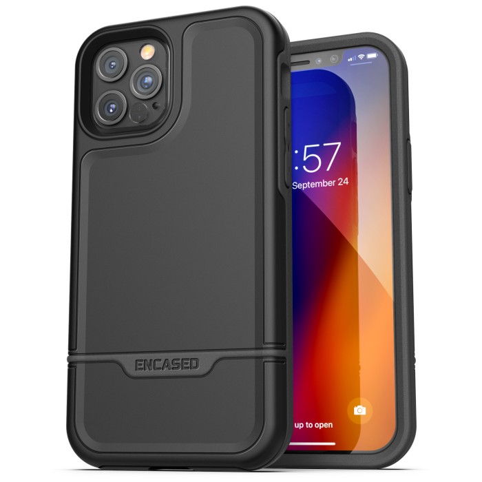 iPhone 12 Pro Max Rebel Case And Holster Black