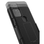 Google Pixel 4a 5G Duraclip Case and Holster Black