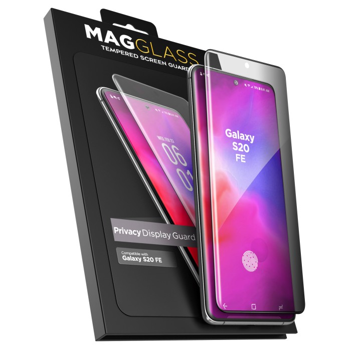 Samsung Galaxy S20 FE Magglass Screen Protector UHD Privacy