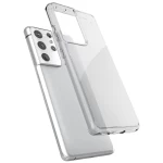 Galaxy S21 Ultra Clear Back Case with Belt Holster