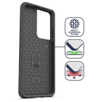 Galaxy S21 Ultra Rebel Case and Holster Black