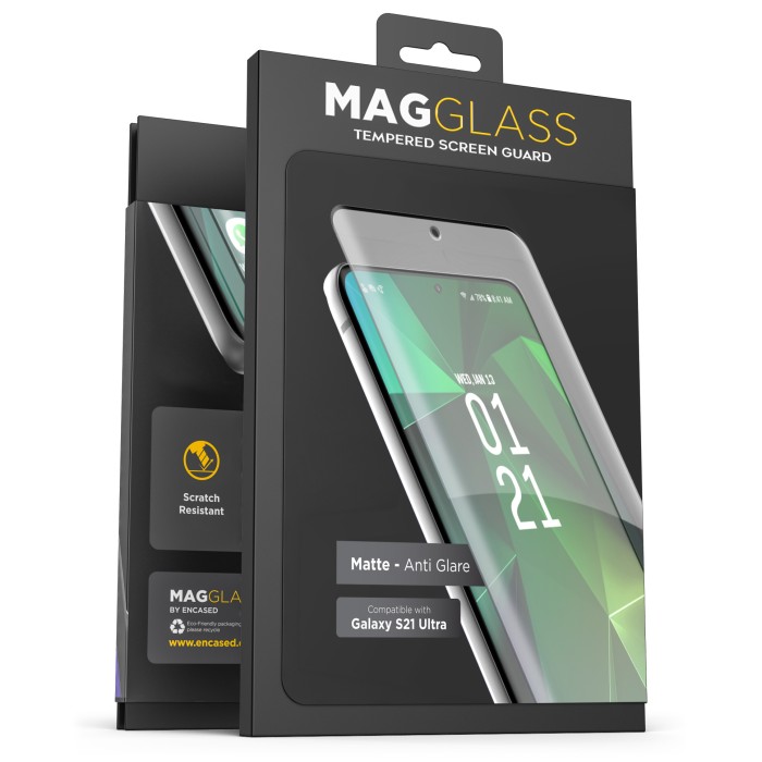 Galaxy S21 Ultra MagGlass Matte Screen Protector