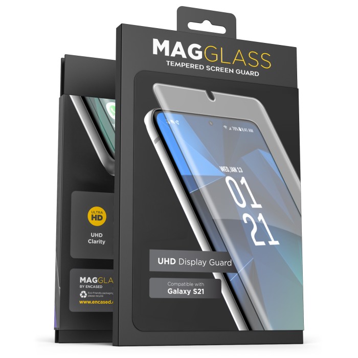 Galaxy S21 MagGlass UHD Clear Screen Protector