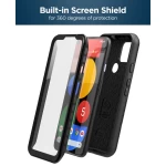 Pixel 5 Case with Screen Protector (Rebel Shield)