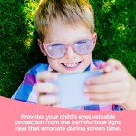Ava & Ethan Blue Light Blocking Glasses for Kids (Ages 3-12)