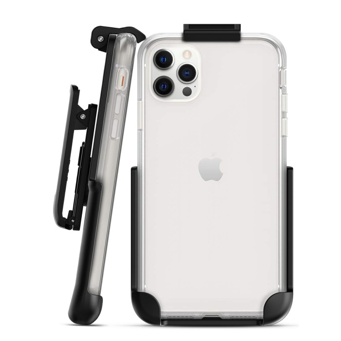 Belt Clip Holster for Otterbox Prefix Case - iPhone 12 & 12 Pro (Holster Only - Case is not Included)