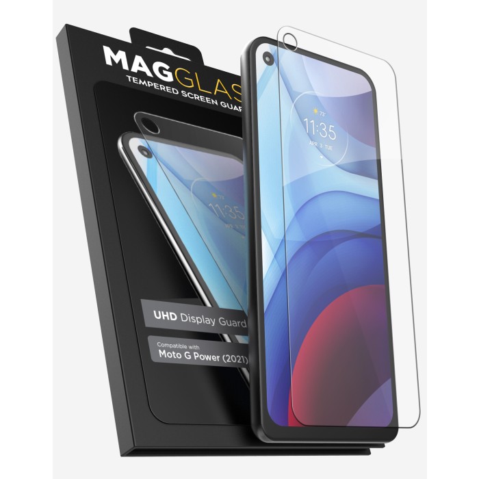 Moto G Power 2021 MagGlass UHD Clear Screen Protector
