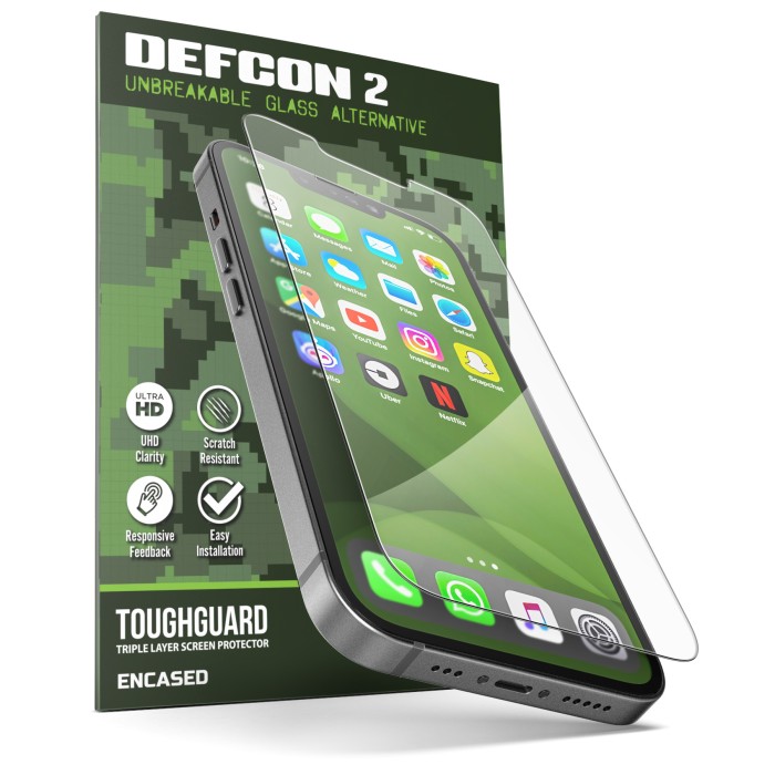 Encased iPhone 13 Pro Max Defcon Film Screen Protector