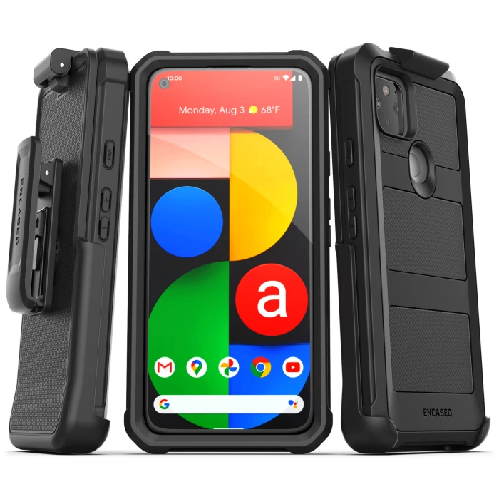 Google Pixel 5a 5G  Falcon Case With Belt Clip Holster