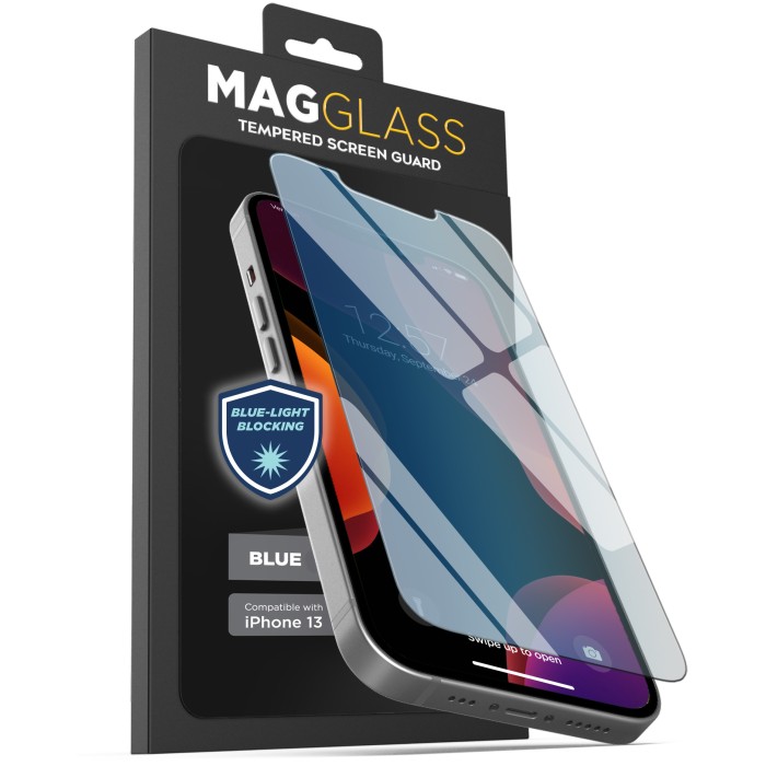 MagGlass iPhone 13 Blue Light Filter Screen Protector