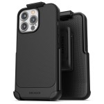 iPhone 13 Pro Max Thin Armor Case with Belt Clip Holster