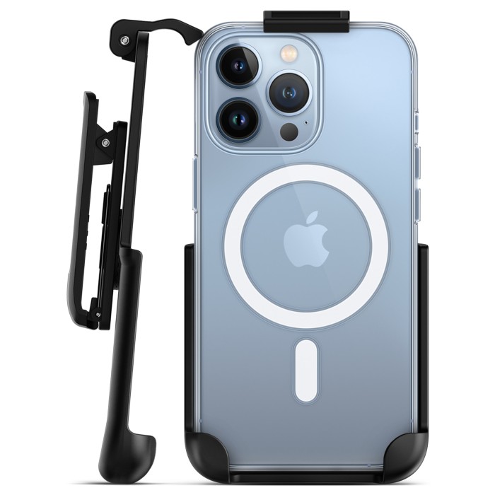 Belt Clip Holster for Apple Clear Case with Magsafe - iPhone 13 Pro