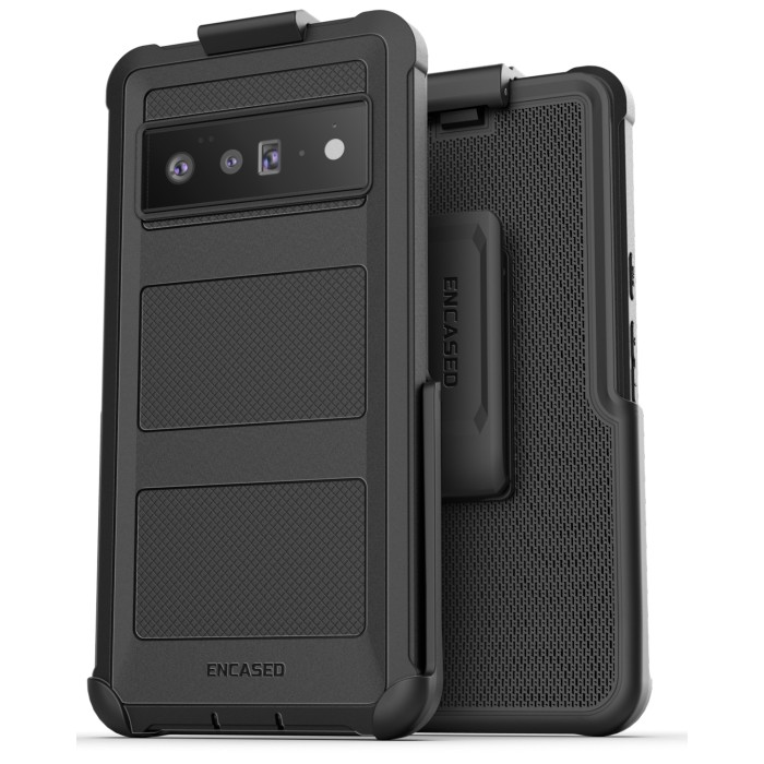 Pixel 6 Falcon Shield Screenless Case with Belt Clip Holster