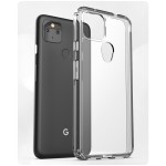 Pixel 5a 5G Clear Back Case with Belt Clip Holster
