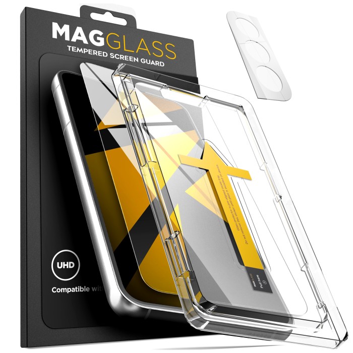 MagGlass-Samsung-Galaxy-S22-HD-Screen-Protector-and-Lens-Protector-Clear-SP214A