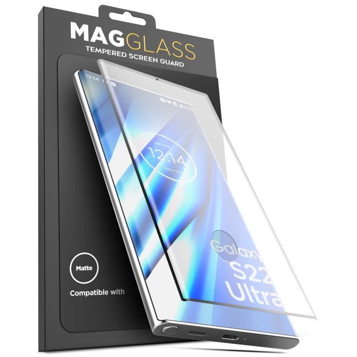 MagGlass Samsung Galaxy S22 Ultra Matte Anti-Glare Screen Protector