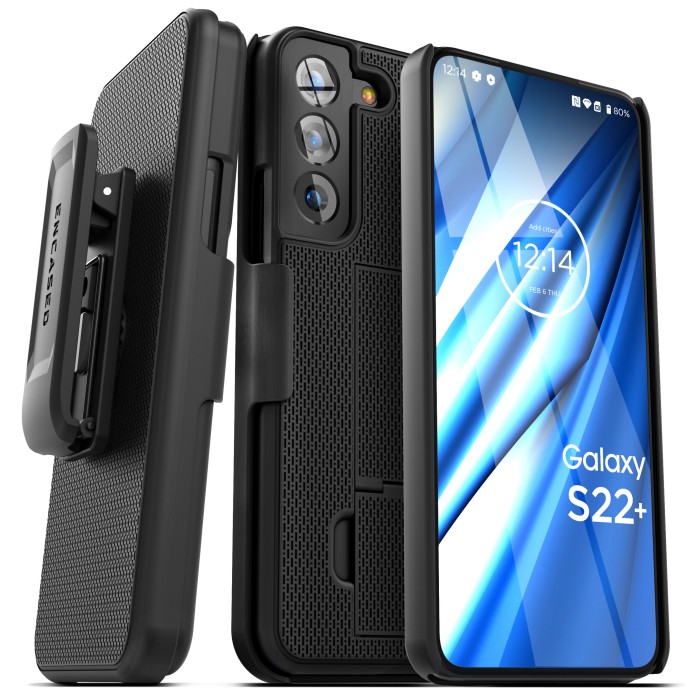 Samsung-Galaxy-S22-DuraClip-Case-with-Belt-Clip-Holster-Black-HC214