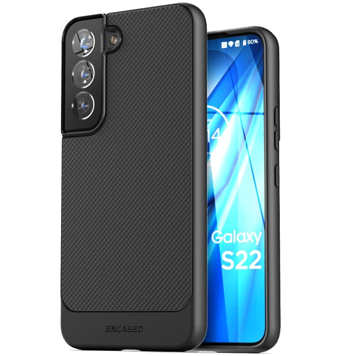Samsung Galaxy S22 Thin Armor Case with Belt Clip Holster