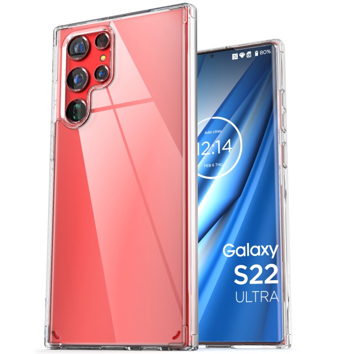 Samsung Galaxy S22 Ultra Clear Back Case