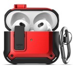 Airpods 3rd Generation Case with Keychain Red