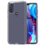 Moto G Pure Clear Back Case with Belt Clip Holster