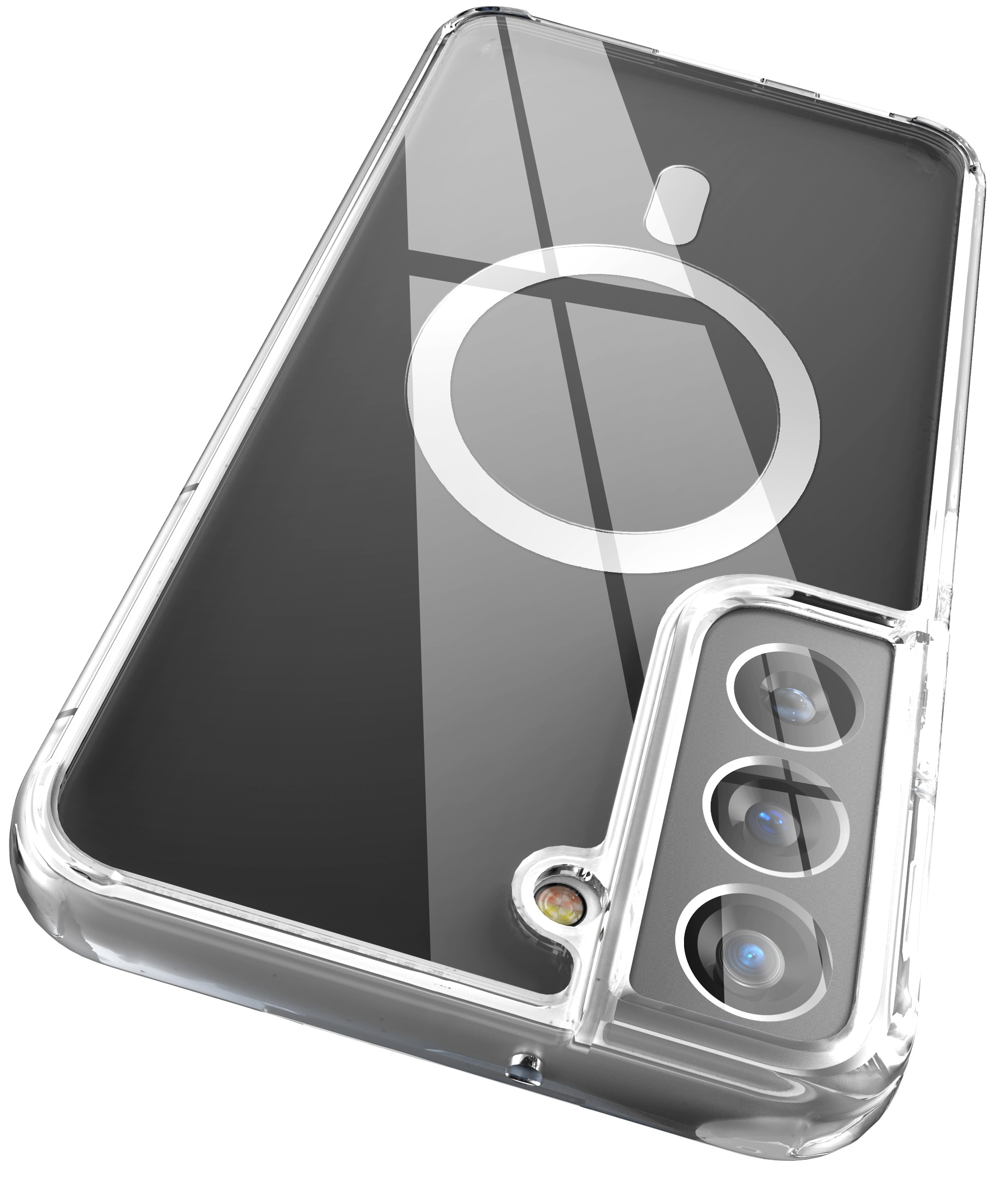 Samsung Galaxy S22 Clear MagSafe Case with Holster - Encased