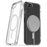 iPhone SE (2022) Magsafe Clear Back Case With Belt Clip Holster