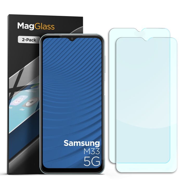 MagGlass Samsung Galaxy M33 5G HD Screen Protector (2 Pack)