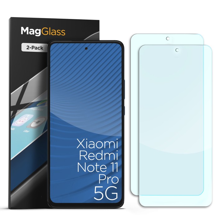 MagGlass Xiaomi Redmi Note 11 Pro 5G HD Screen Protector (2 Pack)