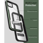 iPhone 14 Exos Armor Case in Green with Screen Protector