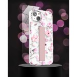iPhone 14 Plus Loop Case in Pink Flowers with Screen Protector