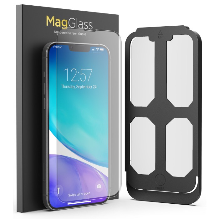 Versnellen Isaac Kapitein Brie iPhone 14 MagGlass Matte Anti-Glare Screen Protector - Encased