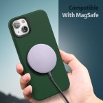 iPhone 14 Plus Artura Leather Case in Green and Wallet - MagSafe Compatible