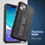 iPhone 14 Pantera Case with Belt Clip Holster