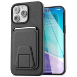 iPhone 14 Pro Max Artura Leather Case in Black and Wallet - MagSafe Compatible