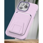 iPhone 14 Pro Artura Leather Case in Lavender and Wallet - MagSafe Compatible
