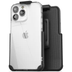 iPhone 14 Pro Clearback Case with Belt Clip Holster