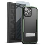 iPhone 14 Pro Max Exos Armor Case in Green with Screen Protector