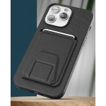 iPhone 14 Pro Artura Leather Case in Black and Wallet - MagSafe Compatible