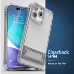 iPhone 14 Pro Max Rugged Clearback Case with Screen Protector