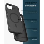 iPhone 14 Pro Slimshield Case in Black with Leather Wallet - MagSafe Compatible