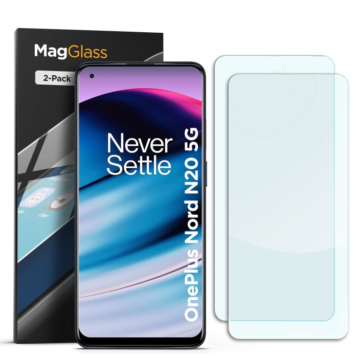 OnePlus Nord N20 5G MagGlass Ultra HD Screen Protector – 2 Pack-SP291AUS