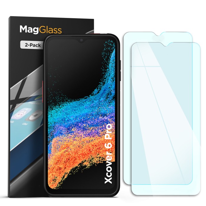Samsung Galaxy XCover 6 Pro MagGlass Ultra HD Screen Protector – 2 Pack