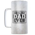 SoHo Insulated Beer Mug "COOLEST DAD EVER"