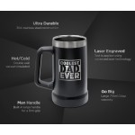SoHo Stainless Steel Insulated Tumbler "Coolest Dad Ever"
