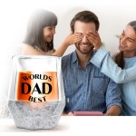SoHo Whisky Glass "WORLDS BEST DAD"