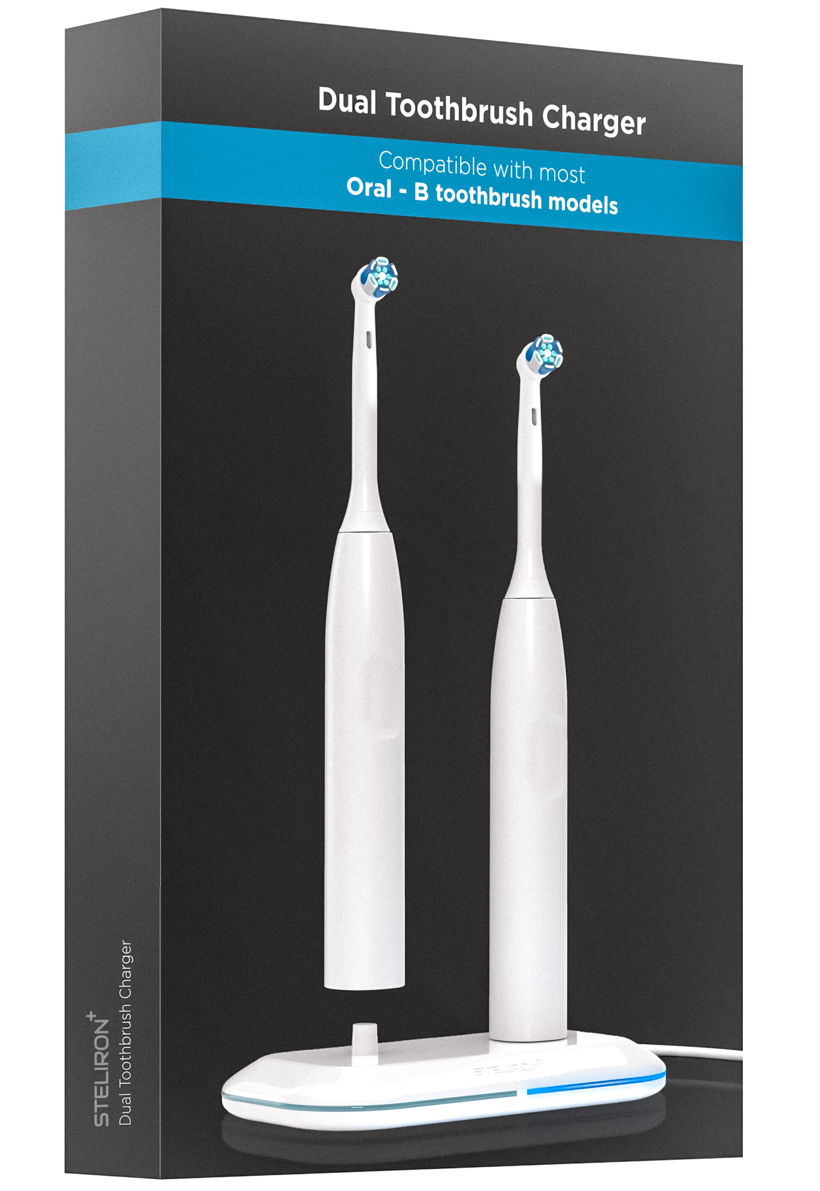 Galvanox Dual Base for Oral B Toothbrush - Encased