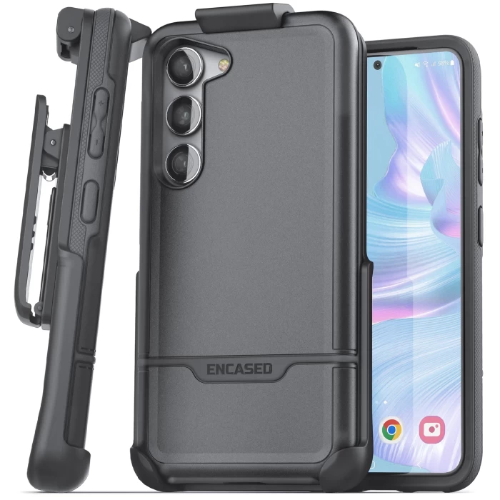Samsung Galaxy S23 Rebel Case with Belt Clip Holster
