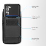 Samsung Galaxy S23+ Rebel Case with Nylon Pouch Belt Clip Holster