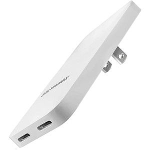 Alternative view of Galvanox Flat 20w Dual USB-C Adapter with 2 USB-C Cables